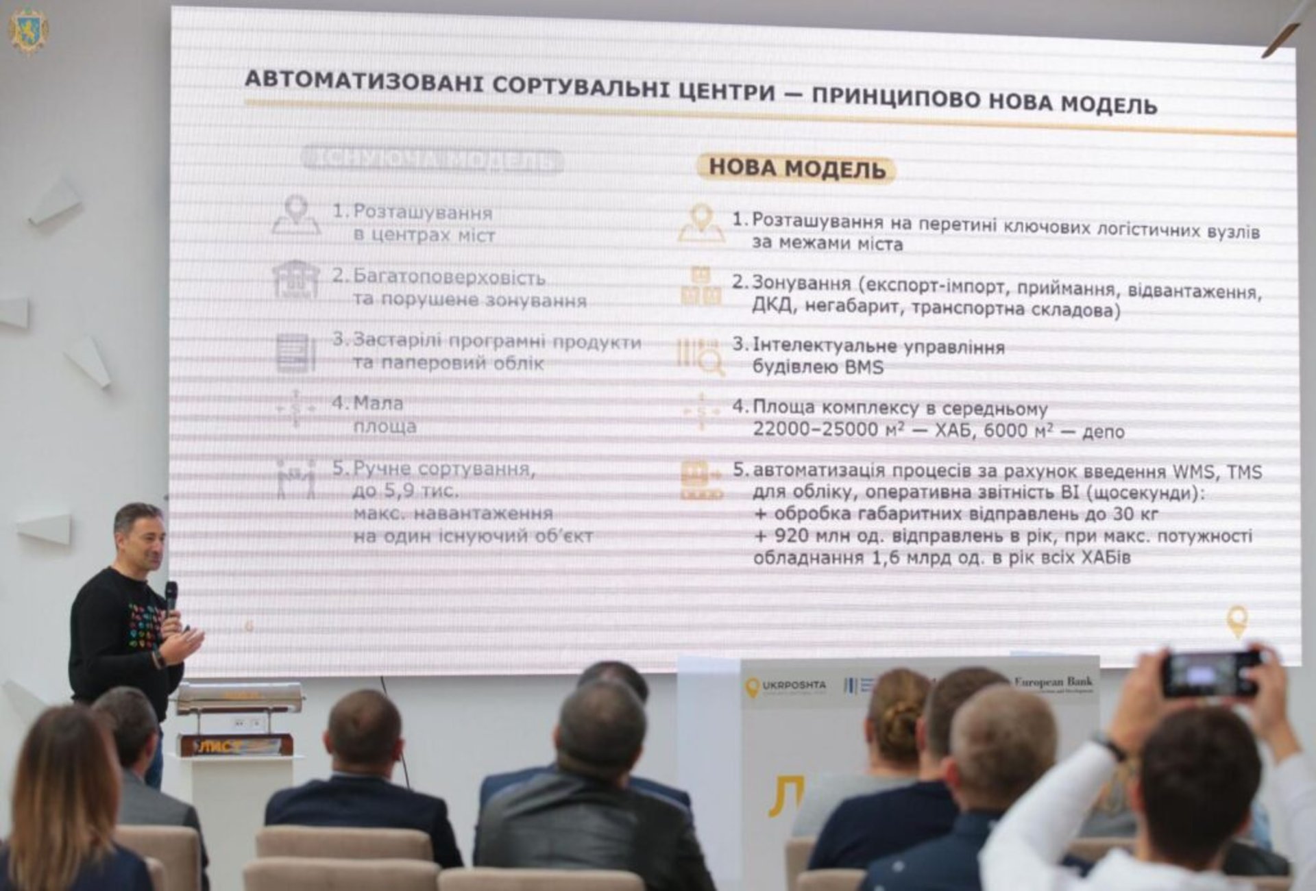 Укрпошта уклала угоду про будівництво автоматизованого логістично-сортувального центру у Львові
