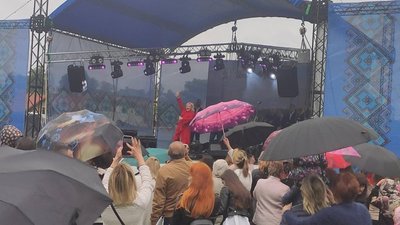Оксана Білозір виступила в Івано-Франковe (ВІДЕО)