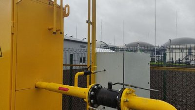 Українські газовики підключили перший в Україні біометановий завод