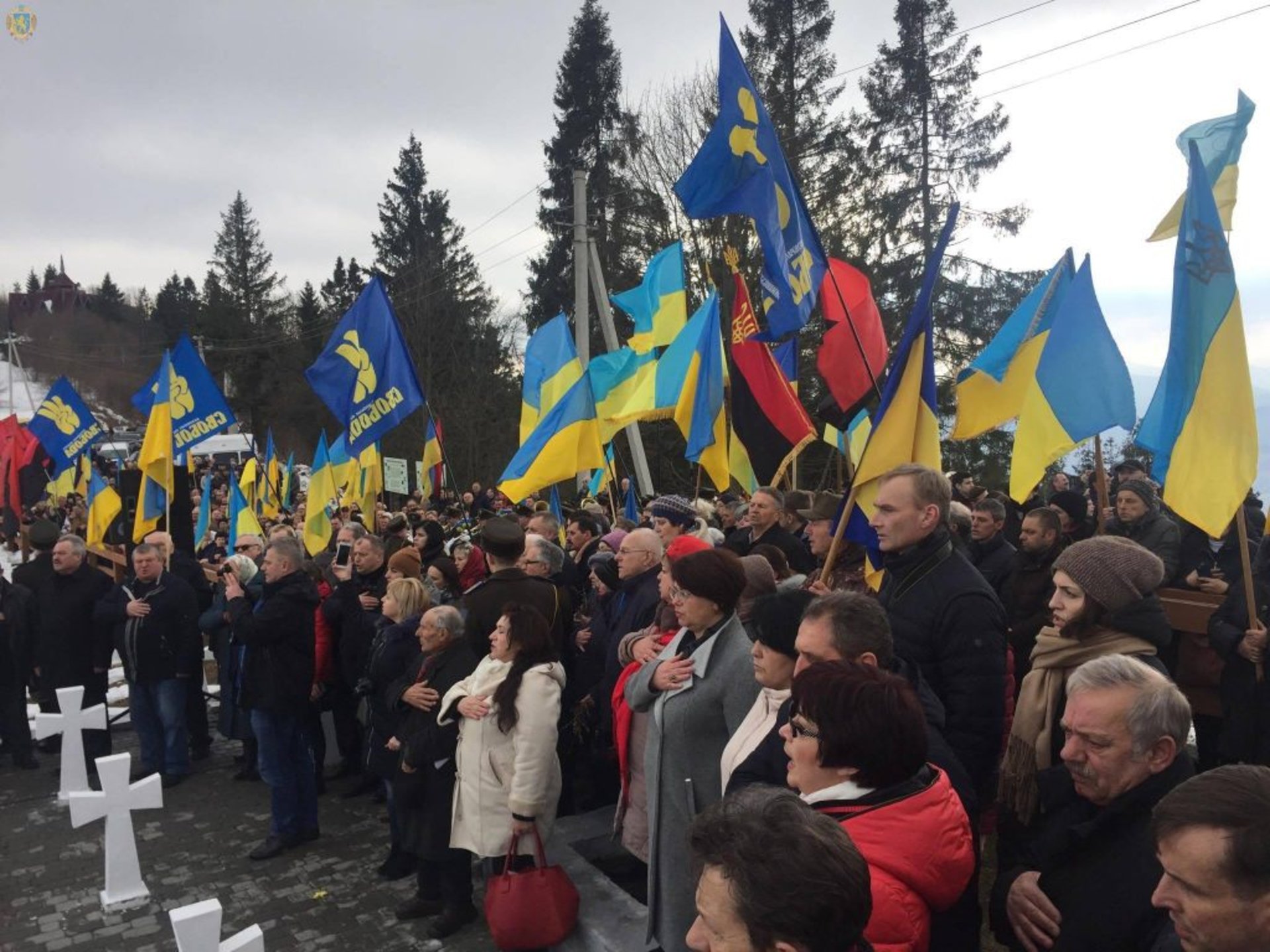 На Верецькому перевалі вшанували пам’ять січовиків Карпатської України