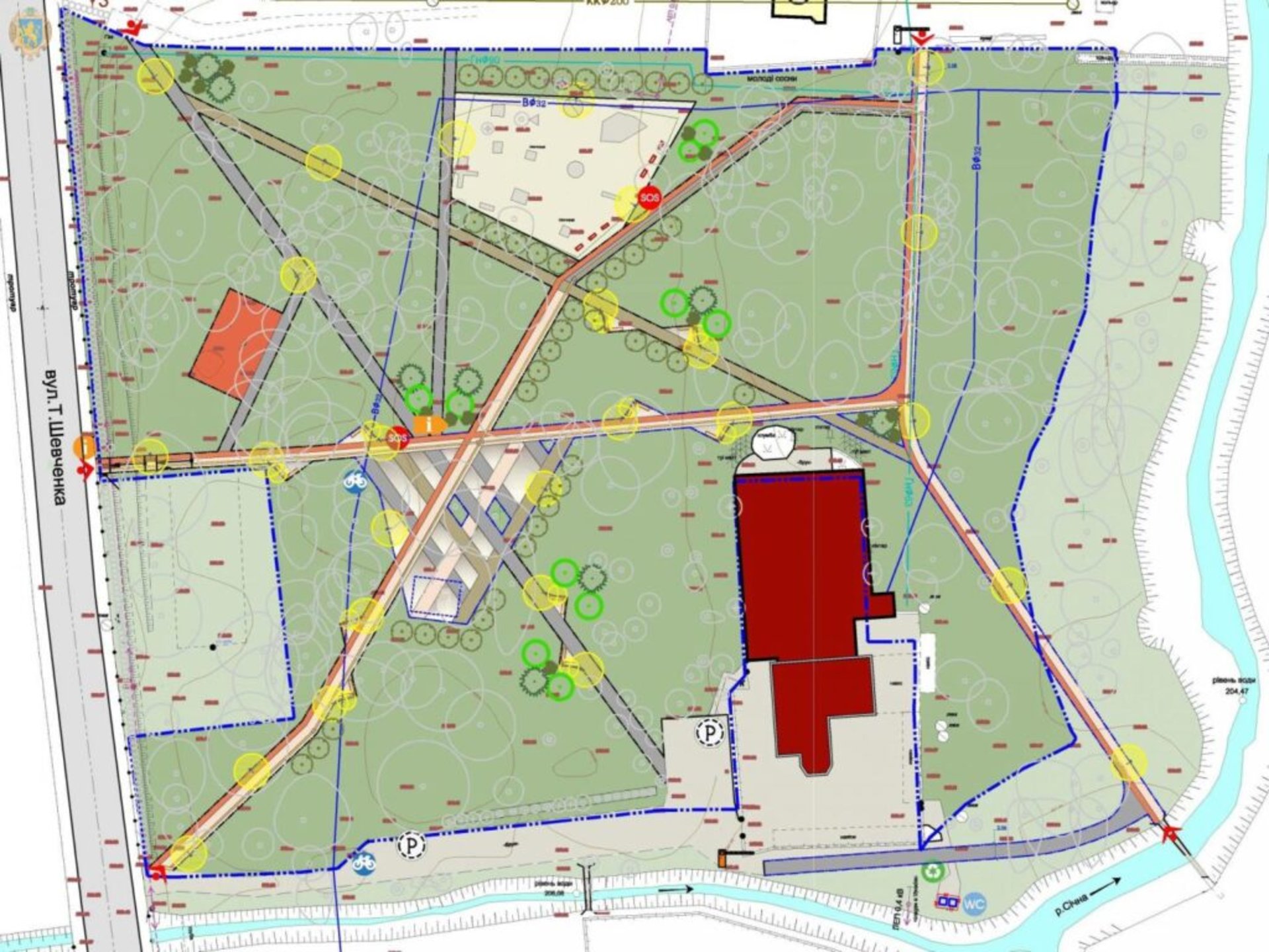У Мостиськах триває реконструкція парку-пам’ятки садово-паркового мистецтва