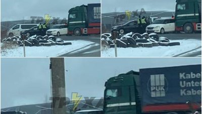 Біля «Арени-Львів» не розминулись автомобілі (ФОТО)