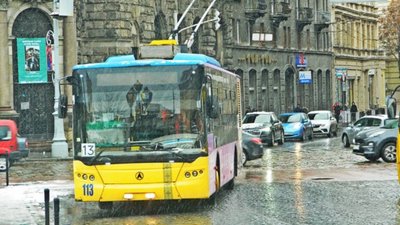 Тролейбусу №13 у Львові змінять кінцеву зупинку