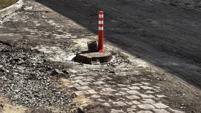 У Львові на вулиці Героїв УПА знайшли бруківку (ФОТО)