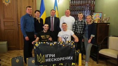 Олег Синютка зустрівся з учасниками Ігор Нескорених