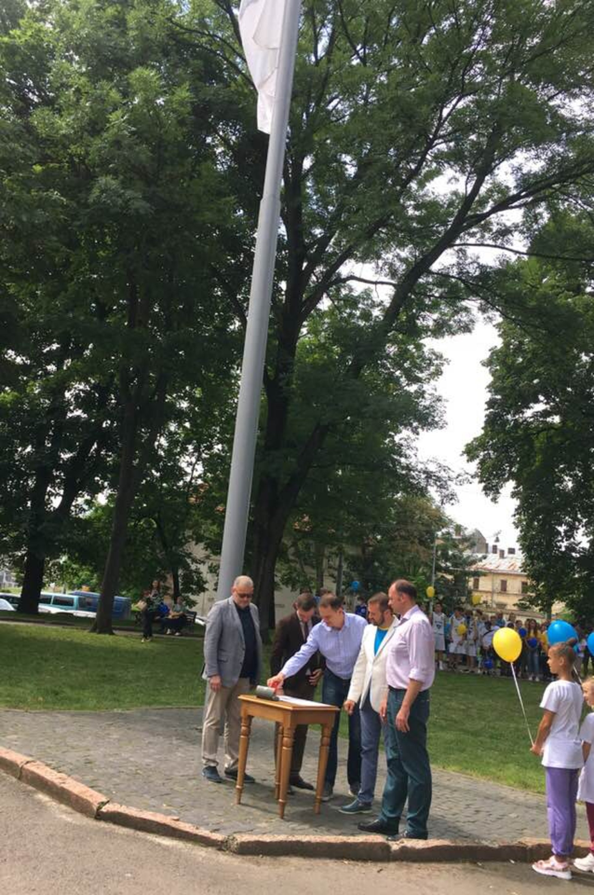 З нагоди Токійської Олімпіади у Львові відбулося спеціальне погашення поштової марки, фото Оксана Вацеба