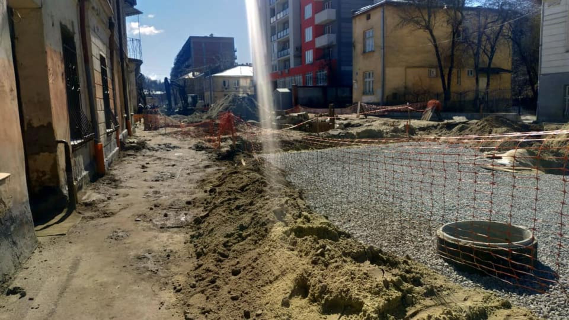 Як у Львові ремонтують Замарстинівську. Фото Варта-1