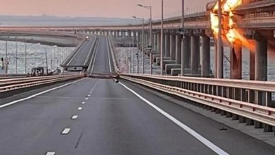 У Росії опублікували дані власника вантажівки, яка вибухнула на Кримському мості