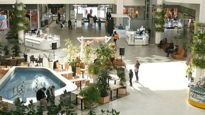 Як у Львові у червоній зоні карантину працюють торговельні центри (ФОТО, ВІДЕО)
