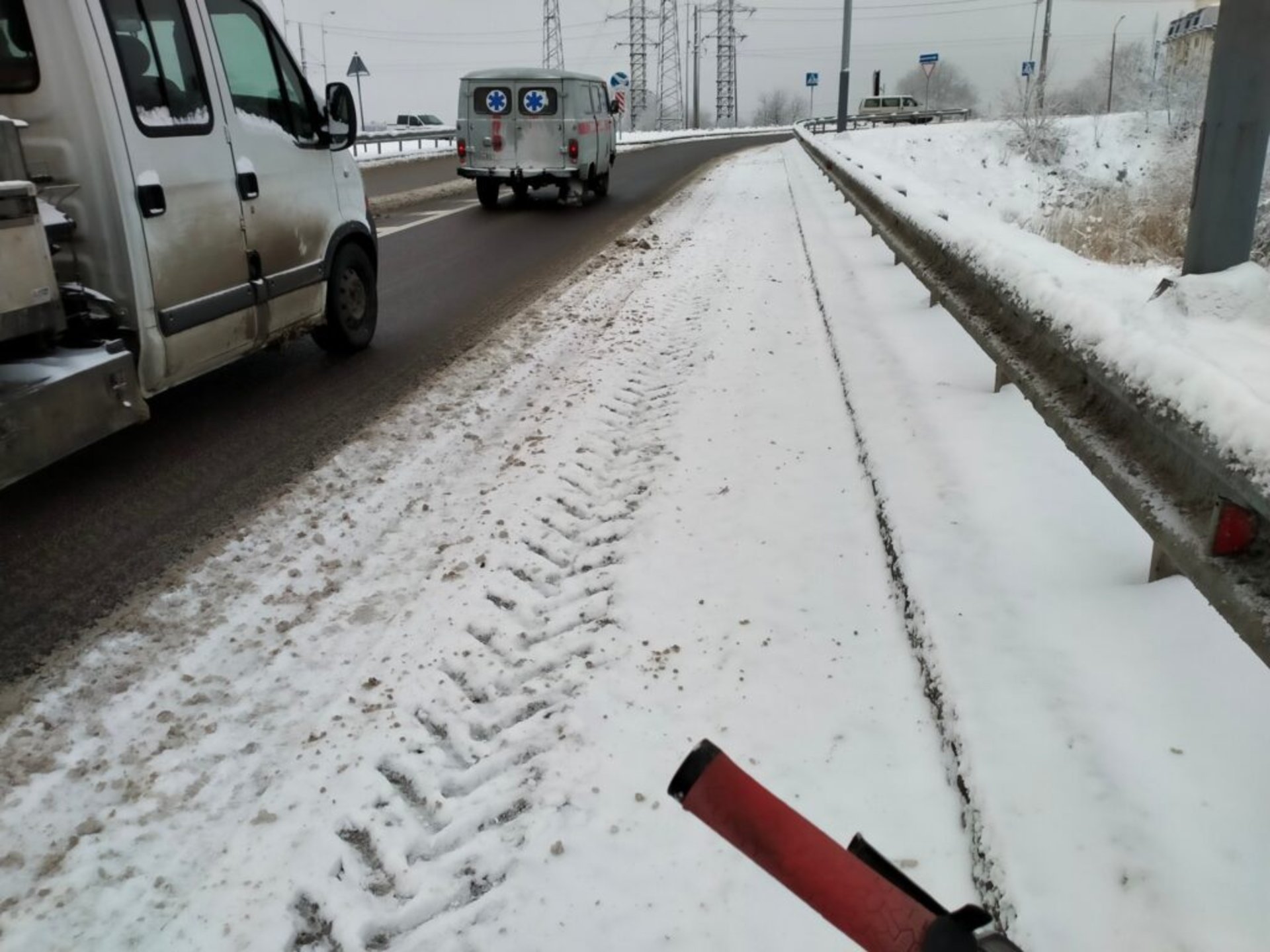 У Львові просять розчистити велодоріжки від снігу, фото ГЛМЛ