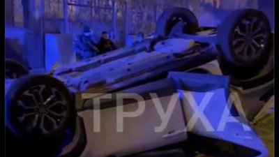 У Львові перекинувся автомобіль