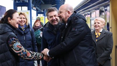 До Києва з офіційним візитом прибув президент Євроради Шарль Мішель