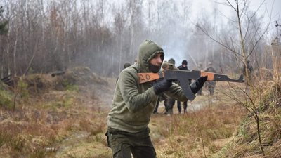 На Львівщині відбувся військово-патріотичний вишкіл для молоді ім. Тараса Бобанича «Хаммера»