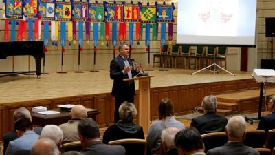Олег Синютка привітав Наукове товариство імені Шевченка з 30-літтям (ФОТО)