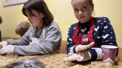 У Львові для дітей учасників бойових дій організували шоколадні майстер-класи
