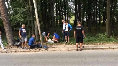 У Брюховичах скутерист розбився на смерть (ФОТО)