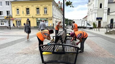 У Дрогобицькій громаді триває благоустрій вулиць до Дня Незалежності