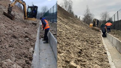 У Львові утворився схил на Личаківській