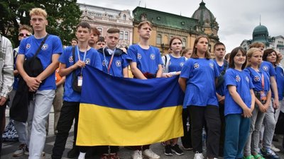 День Державності у Львові відзначили святковим концертом військового оркестру