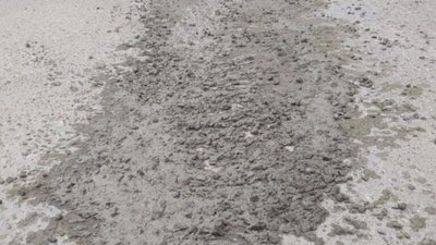 21-річний водій у Львові забруднив асфальт (ФОТО)