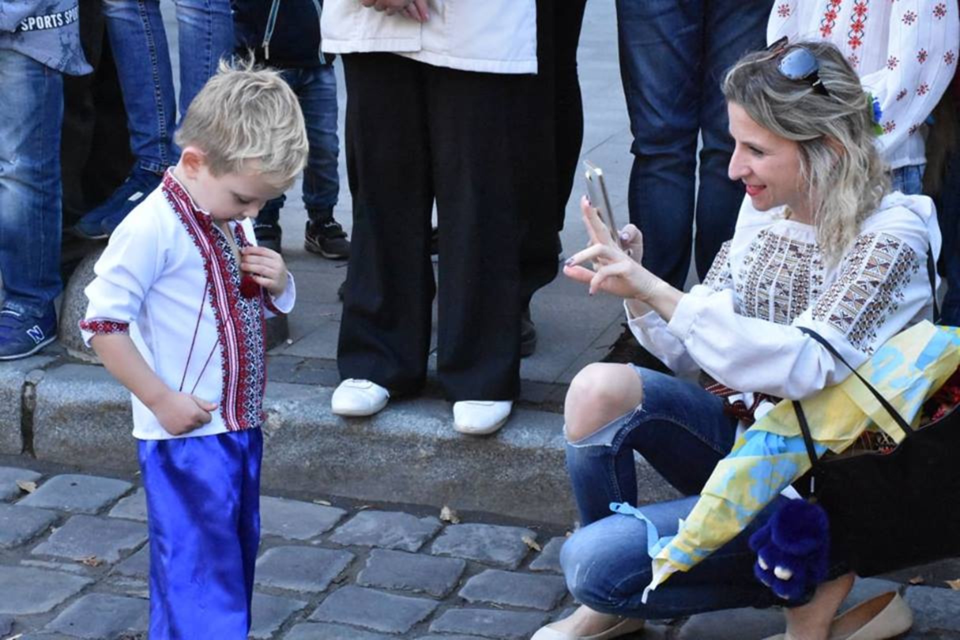 Вулицями Львова пройшов масштабний Марш захисників України. Фото прес-служба ЛОДА