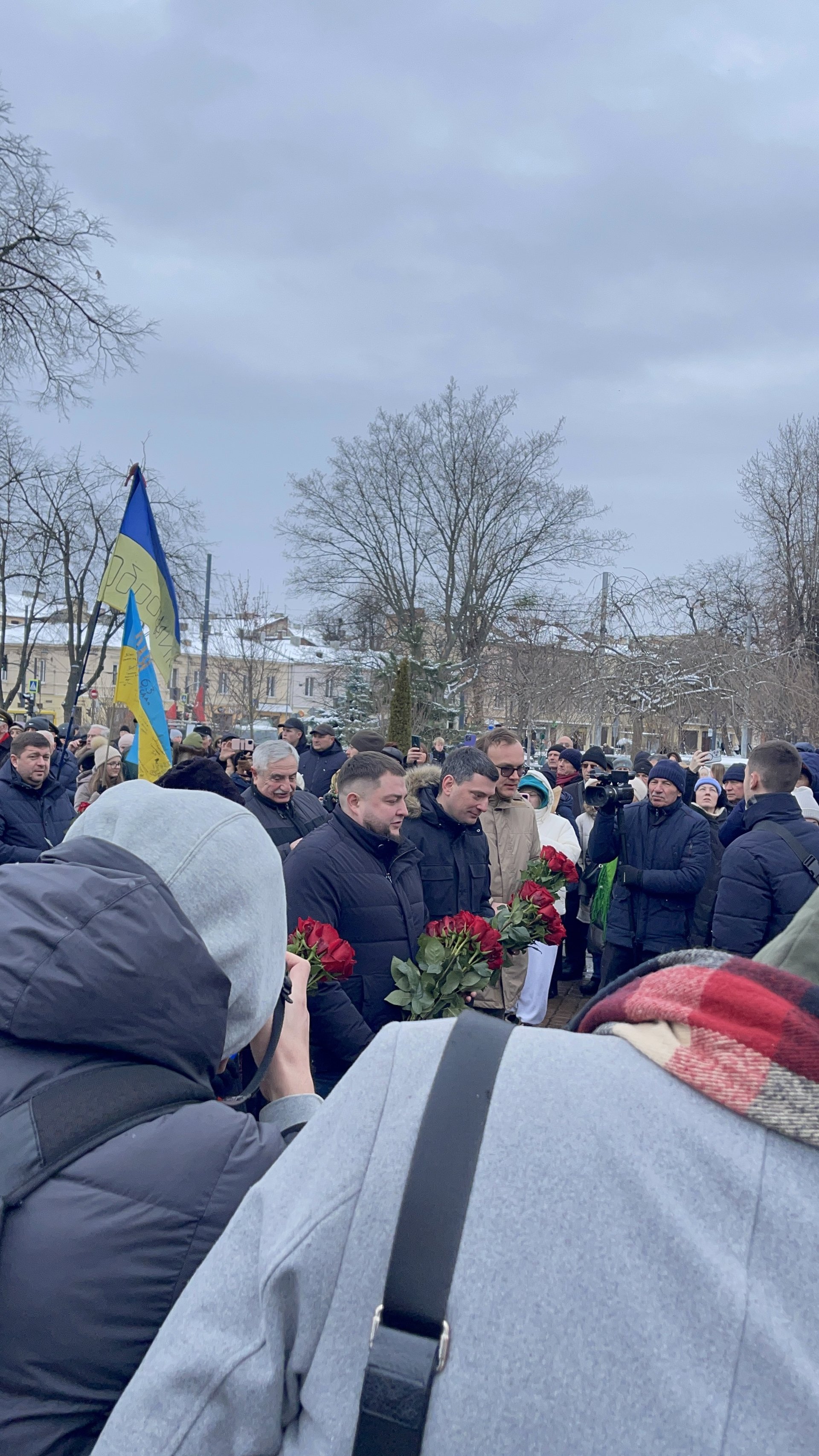 Львівщина відзначила 117-ту річницю від дня народження Степана Бандери, фото Четверта студія