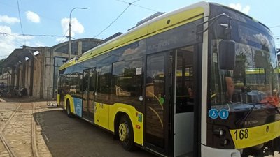 У Львові тестують перший львівський тролейбус із автономним ходом (ФОТО, ВІДЕО)