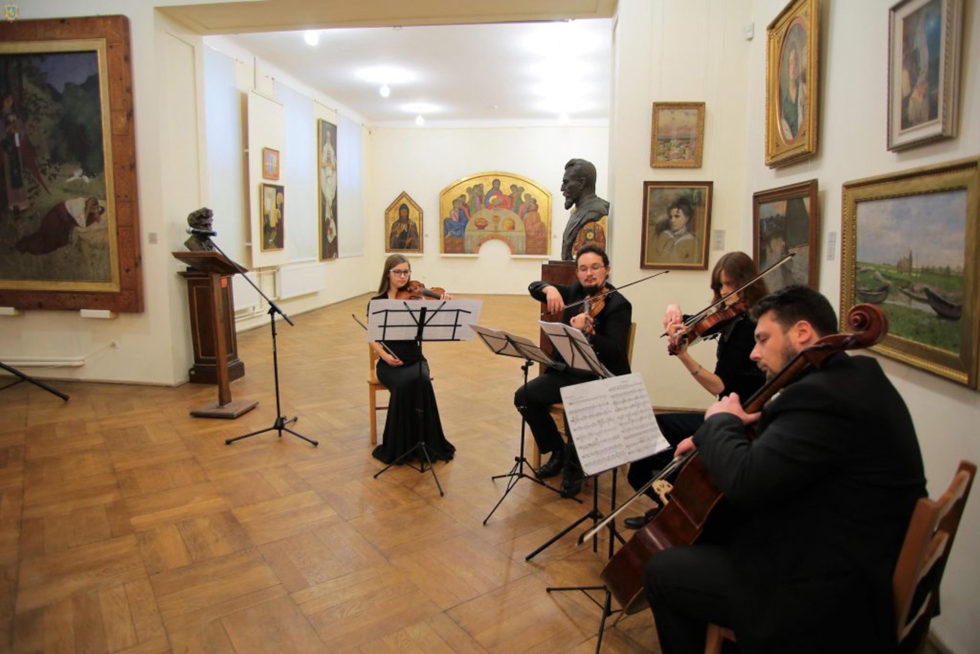 На Львівщині презентували виставку Івана Труша. Фото: прес-служба ЛОДА.