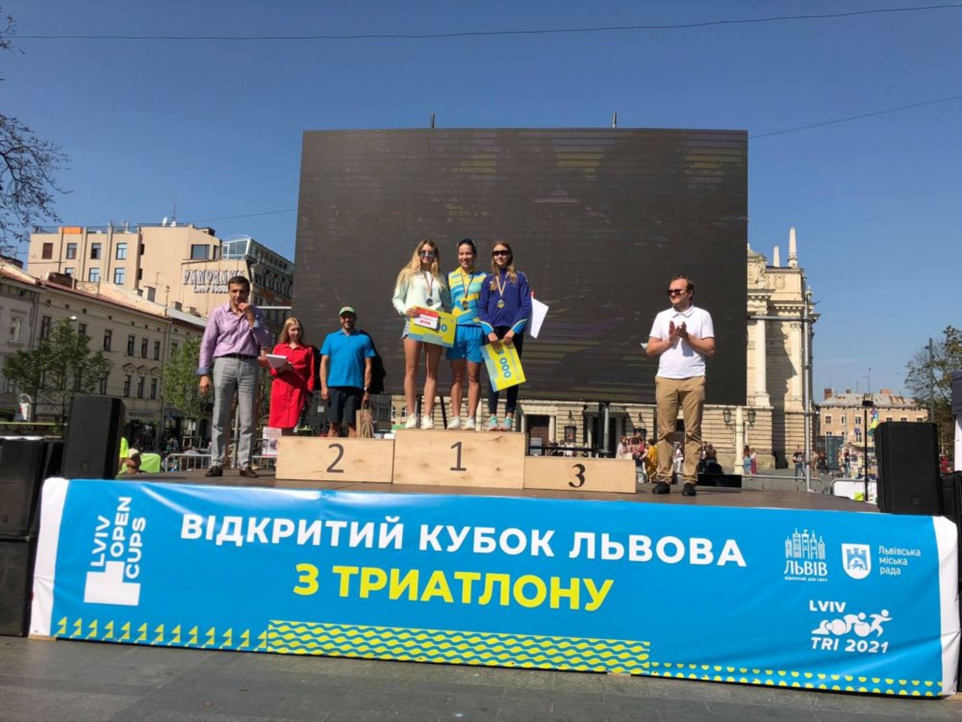 У Львові провели міжнародні змагання з триатлону, фото ЛМР