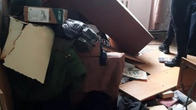 У Києві чоловік стріляв з вікна (ВІДЕО)