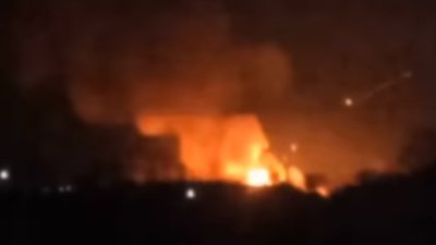 На Луганщині знищили склад з боєприпасами окупантів (ВІДЕО)