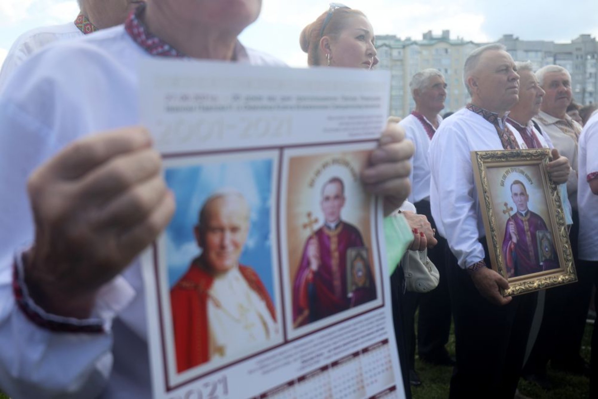 У річницю візиту Папи на Сихові тисячі львів’ян молилися з Блаженнішим Святославом, фото ЛМР
