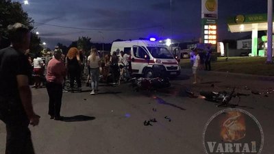 Біля Сокаля в аварії серйозно постраждав мотоцикліст (ФОТО)