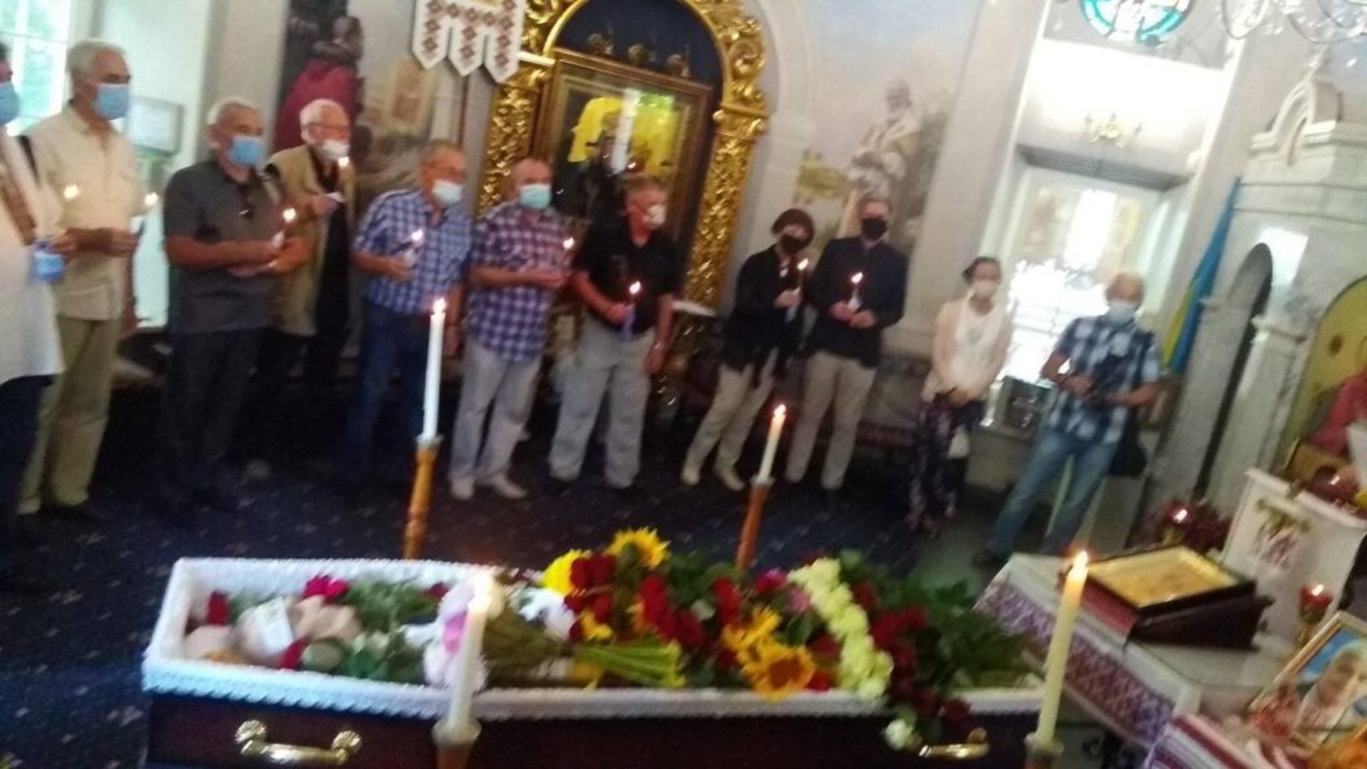 У Києві провели в останню путь Роланда Франка, фото Богдан Лазорак