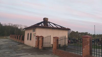 У Червонограді невідомі підпалили кладовище (ФОТО)