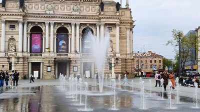 У центрі Львова не працюватиме фонтан