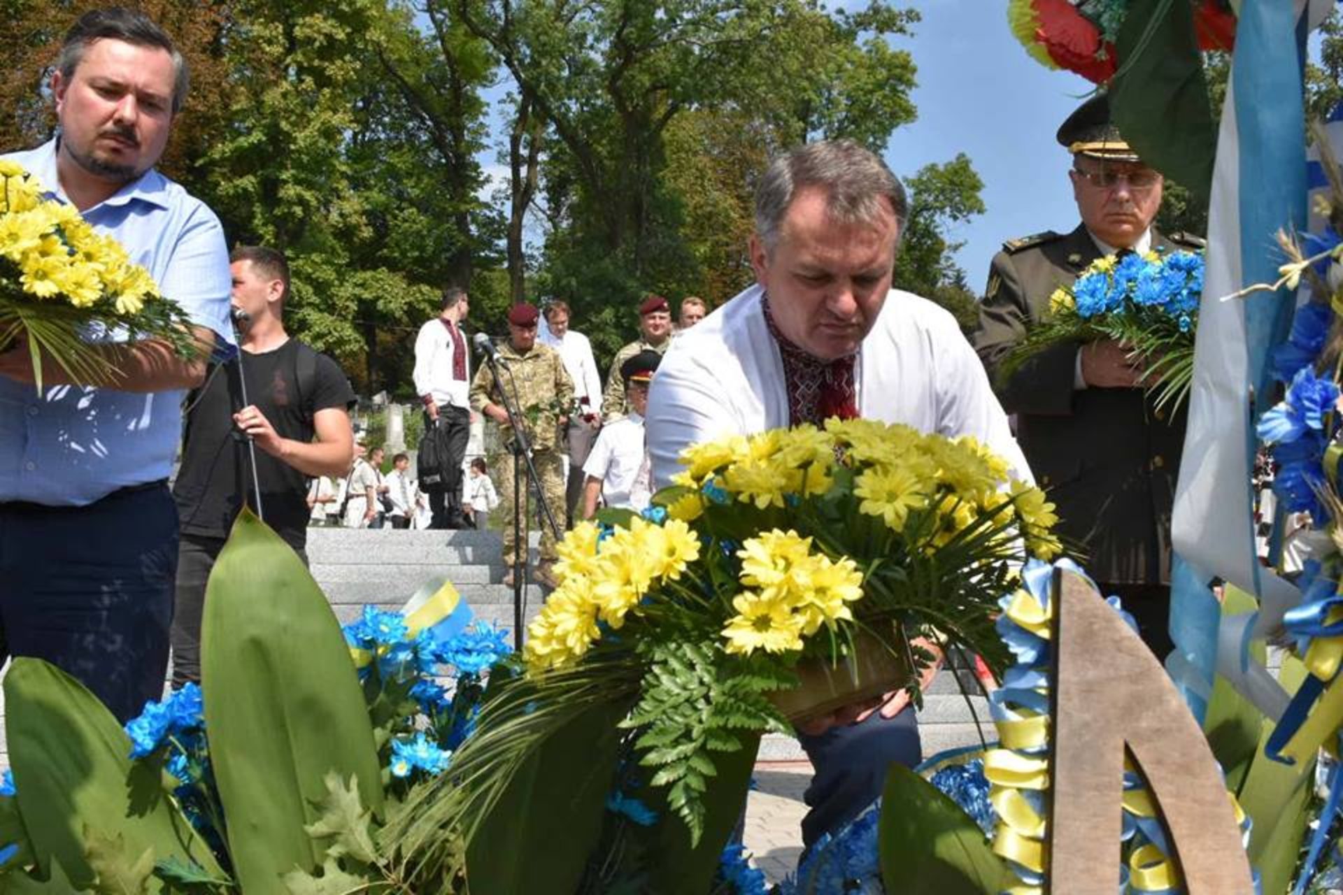 На Личаківському цвинтарі вшанували пам'ять борців за Незалежність України