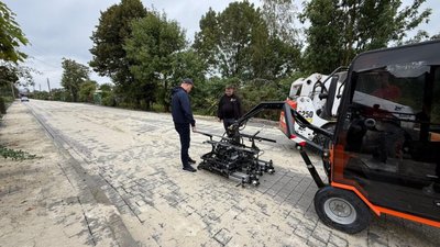 На Львівщині триває ремонт дороги Кам’янопіль – Київ–Чоп