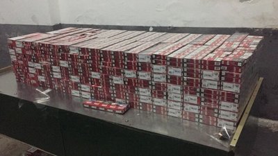 На Львівщині влучили 3 740 пачок контрабандних сигарет