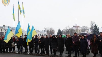У Жовкві відзначили День Гідності та Свободи