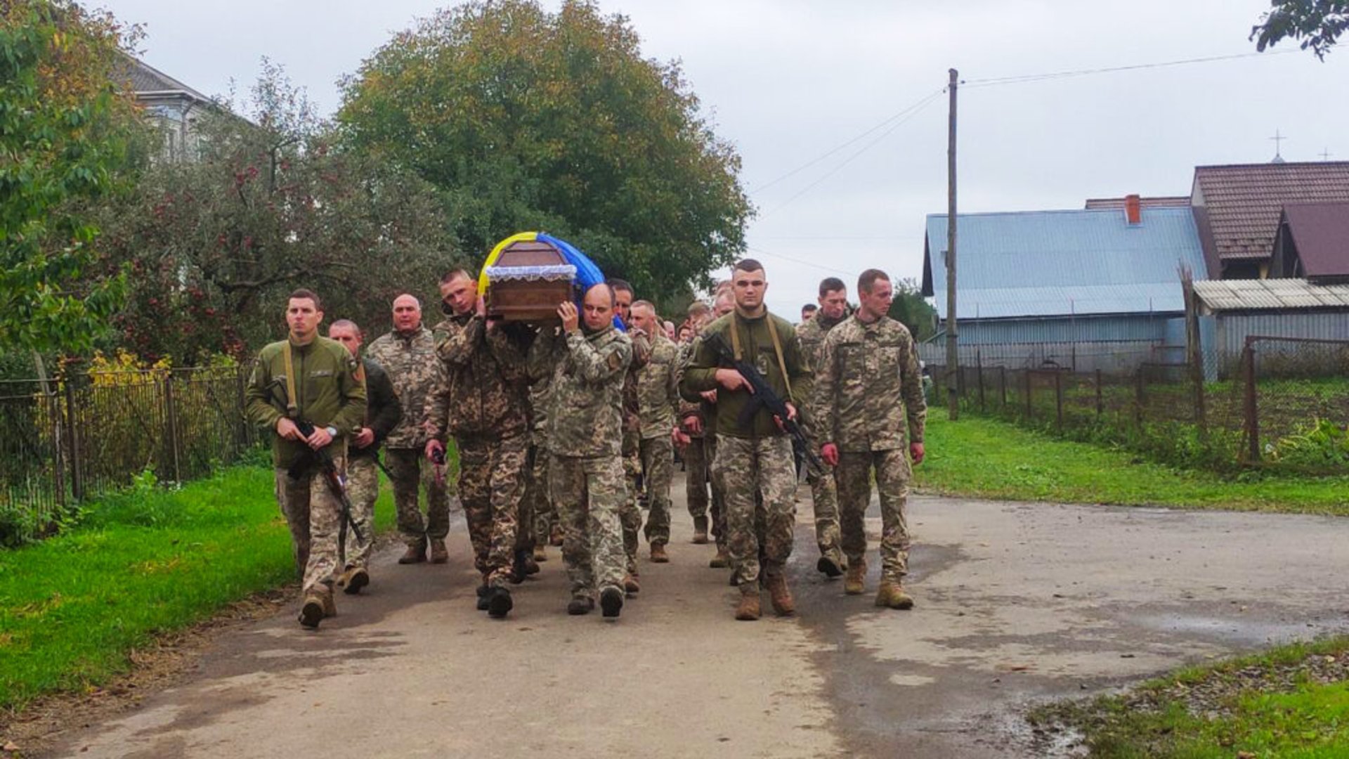 Стрийська громада назавжди попрощалася із захисником Іваном Гораком