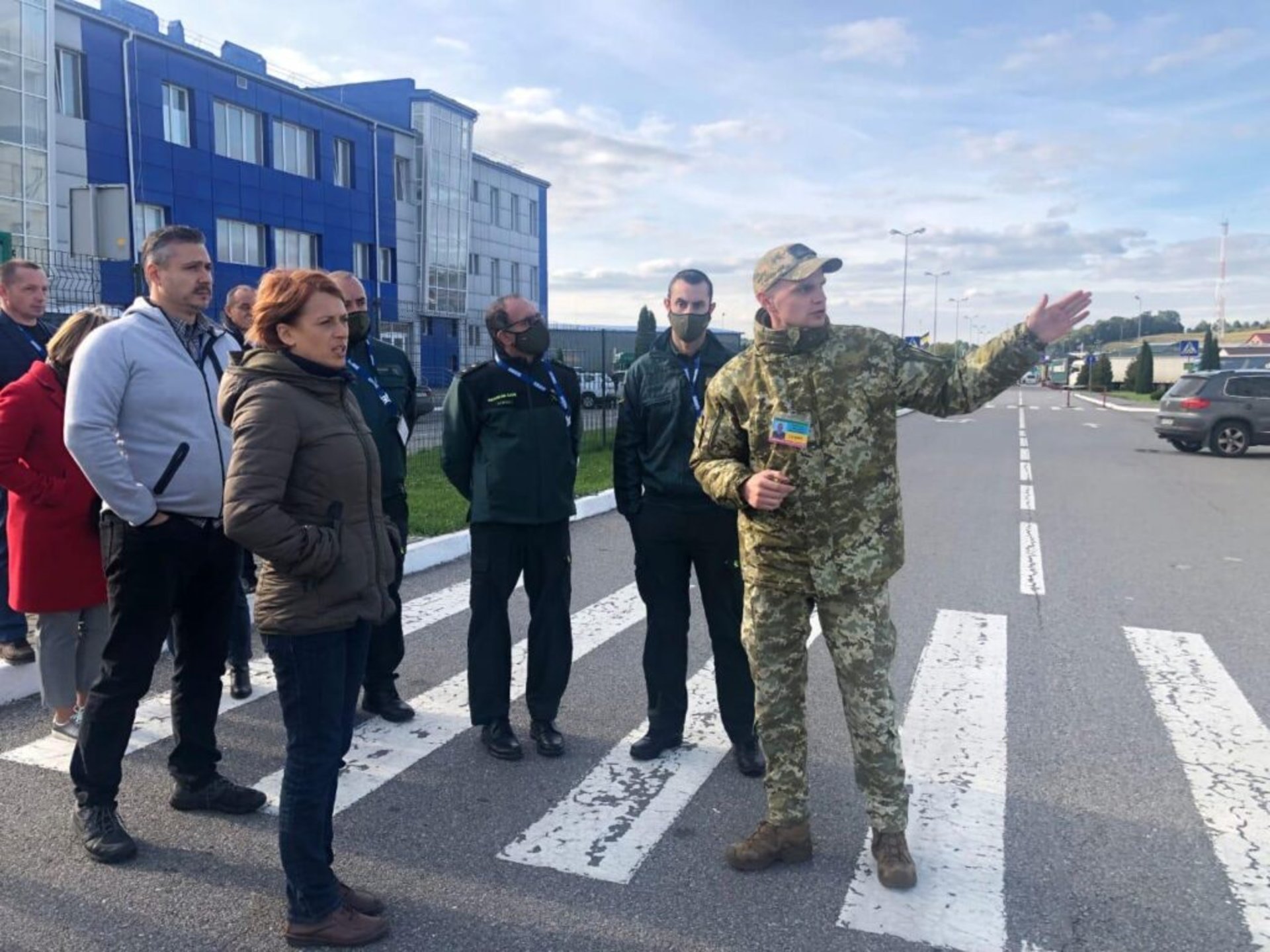 На Львівщині прикордонників відвідали представники цивільної гвардії Іспанії, фото ДПСУ
