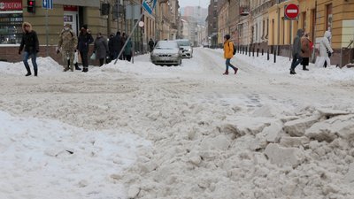 Cкладні погодні умови у Львові збережуться до 15 лютого