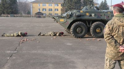 Львівські десантники збили розвідувально-ударний вертоліт рф Ка-52 “Алігатор” (ВІДЕО)