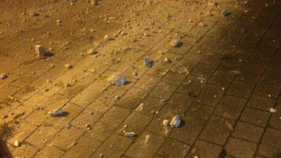 То є Львів: із будинку на Голубовича обвалилась штукатурка (ФОТО)