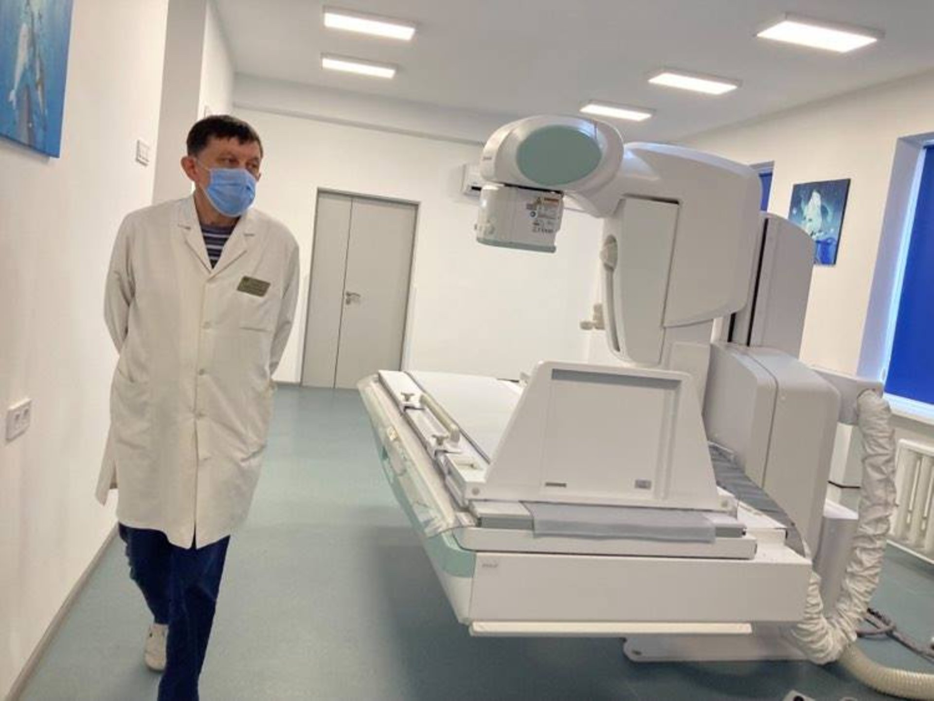 У дитячій лікарні на Орлика запрацював надсучасний рентгенівський апарат