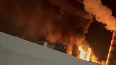 У Туапсе приліт у нафтобазу (ВІДЕО)