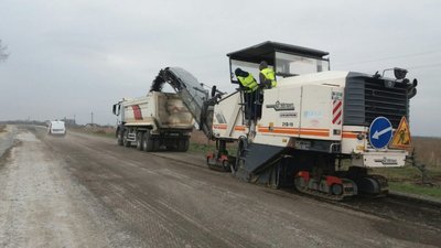 На Львівщині ремонтують дорогу Львів – Меденичі