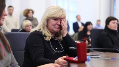 25 військовослужбовців посмертно нагородили «Почесним знаком Святого Юрія»