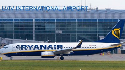 Ірландський лоукост Ryanair заявив про готовність повернутися в Україну у перші 8 тижнів після закінчення війни